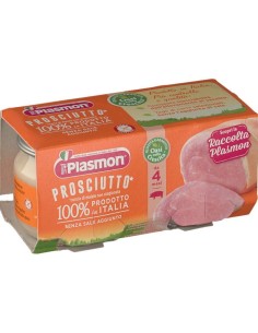 Plasmon Omogeneizzato Prosciutto Cotto 2x80g