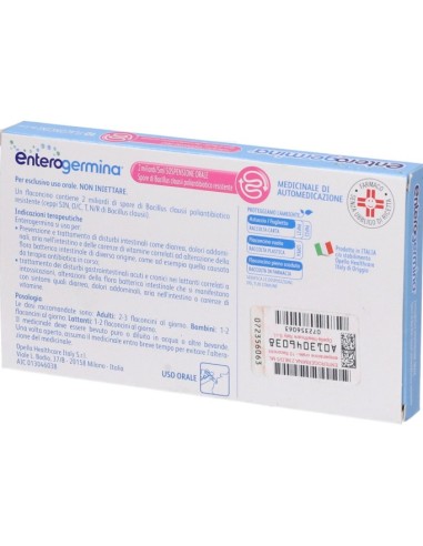 Enterogermina 10 Fiale Orali 2Miliardi / 5ml