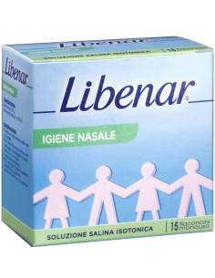 Libenar 15 Flaconcini Soluzione Salina Isotonica 5ml