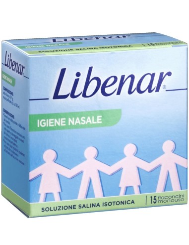 Libenar 15 Flaconcini Soluzione Salina...