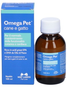 Omega Pet Mangime Complementare Cani e Gatti 100ml