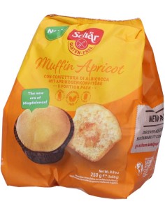 Schar Muffin Apricot 5 Pezzi 50g