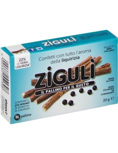 Ziguli Liquirizia 36 Palline 22g