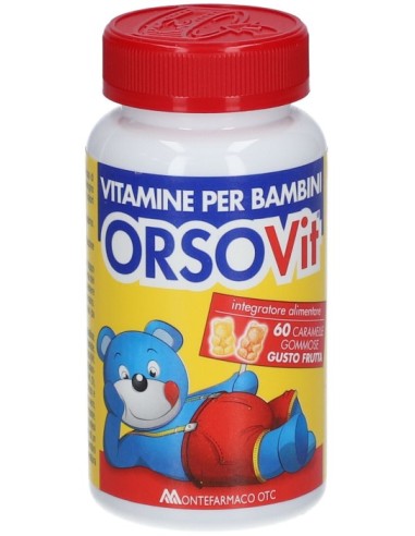 Orsovit Caramelle Gommose Senza Glutine 60 Pezzi