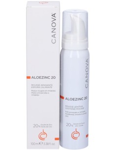 Canova Aloe Zinc 20 Mousse 100ml