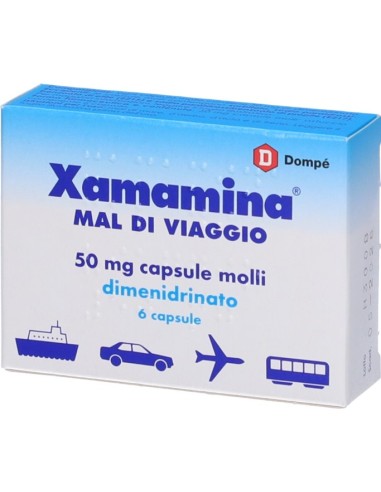 Xamamina 6 Capsule Molli 50mg
