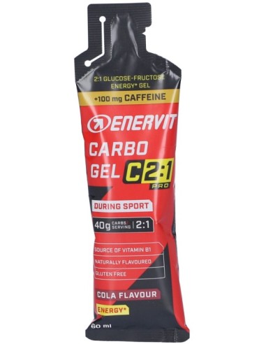Enervit Carb Gel C2:1 +100mg Caffeine 60ml