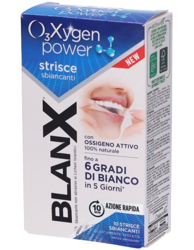 Blanx O3Xygen Power 10 Strisce Sbiancanti