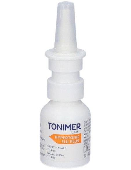 Tonimer Spray Nasale Hypertonic Flu Plus 20ml