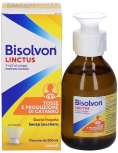 Bisolvon Linctus Sciroppo Mucolitico Tosse Grassa 2+ Anni...