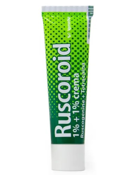 Ruscoroid Crema 40g 1% + 1%