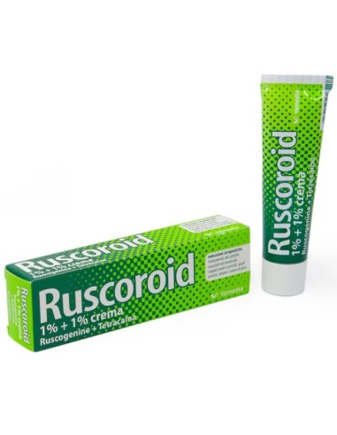 Ruscoroid Crema 40g 1% + 1%
