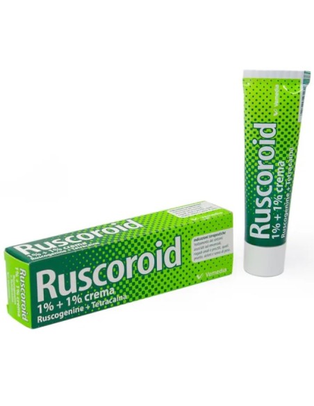 Ruscoroid Crema 40g 1% + 1%