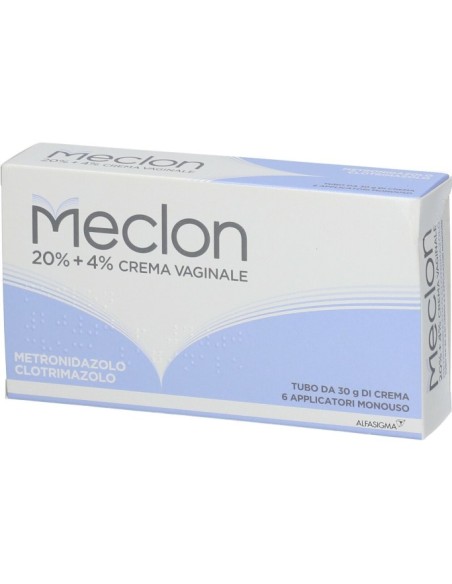 Meclon Crema Vaginale 30g 20% + 4% + 6 applicatori