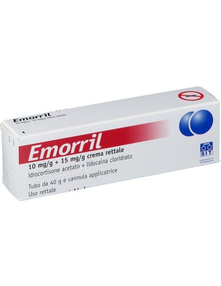Emorril Crema 40g 1%+1,5%