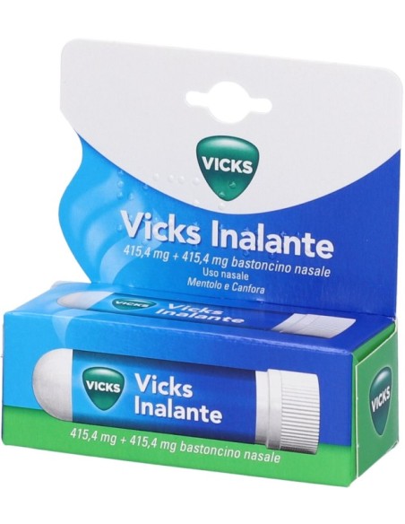 Vicks Inalante 1 Bastoncino Nasale 415,4mg + 415,4mg