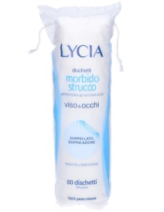 Lycia Dischetti Cotone Struccanti 80 Pezzi