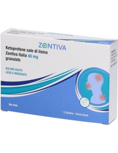 Ketoprofene Sale Di Lisina Zentiva Orale Granulato 12...