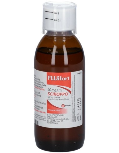 Fluifort Sciroppo 200ml 9% con Misurino