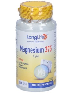 Longlife Magnesium 375 100 Tavolette
