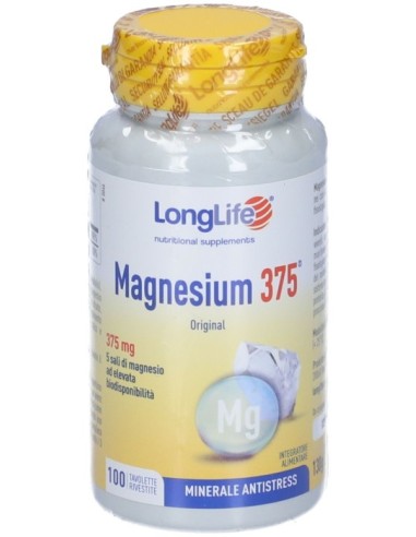 Longlife Magnesium 375 100 Tavolette