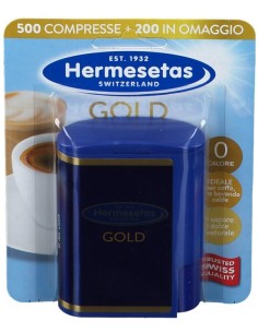 Hermesetas Gold 500+200 Compresse