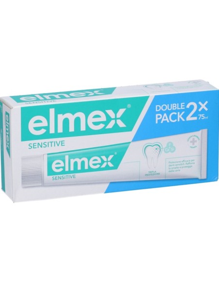 Elmex Dentifricio Sensitive Denti Sensibili 2x75ml