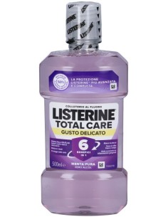 Listerine Total Care Gusto Delicato Collutorio 500ml