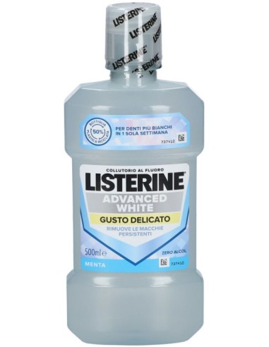 Listerine Advanced White Gusto Delicato...