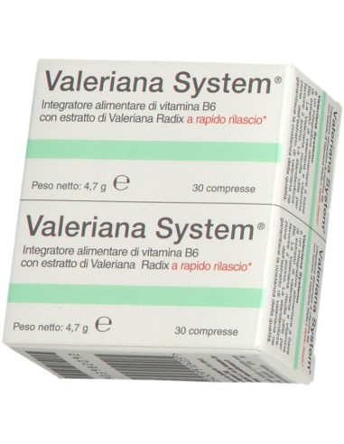 Valeriana System 30 + 30 Compresse