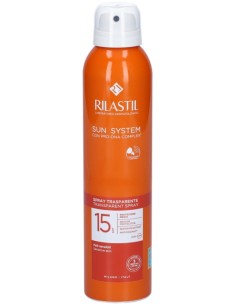 Rilastil Sun System Spray Trasparente Solare SPF 15 Corpo...