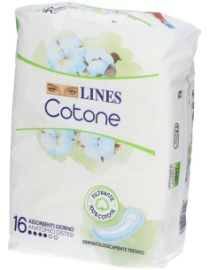 Lines Cotone Anatomico Disteso 16 Pezzi