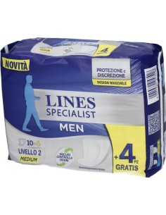 Lines Specialist Men Assorbenti Maschili Livello 2 Medium...