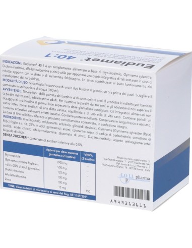 Eudiamet 40:1 30 Bustine