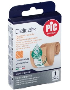 Pic Delicate Cerotto Striscia Rosa 8x0,5cm