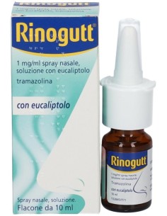 Rinogutt Spray Nasale con Eucaliptolo 10ml 1mg/ml