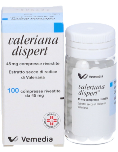 Valeriana Dispert 100 Compresse Rivestite 45mg