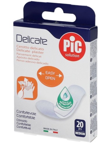 Pic Delicate Cerotti Antibatterici 19x72mm 20...