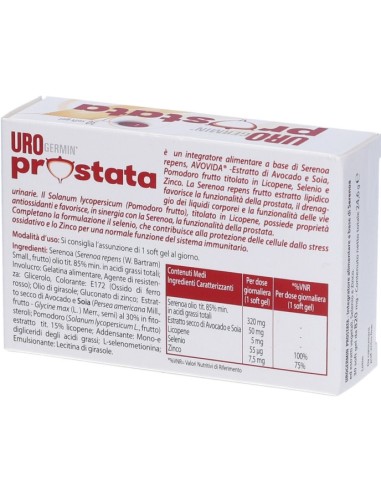 Urogermin Prostata 30 Soft Gel