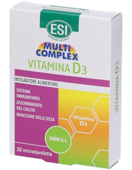 Esi Multicomplex Vitamina D3 30 Tavolette