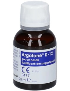Argotone 0-12 Gocce Nasali Fluidificanti Decongestionanti...