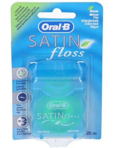 Oral-B Filo Interdentale alla Menta Satin Floss...