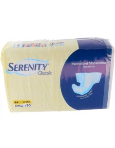 Serenity Pannolone Mutanda Classic Extra Sottile Tg S 30...