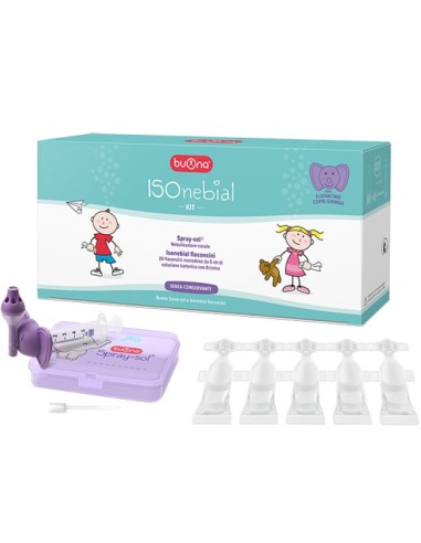 Buona Isonebial Kit Pulizia Cavità Nasali 20...