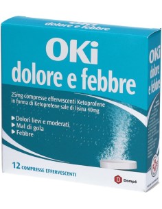 Oki Dolore e Febbre 12 Compresse Effervescenti