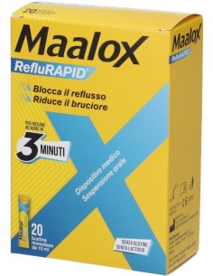 Maalox Reflurapid 20 Bustine 10ml