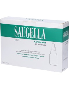 Saugella Lavanda Vaginale Attiva 4x140ml