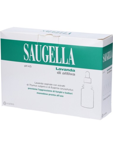 Saugella Lavanda Vaginale Attiva 4x140ml