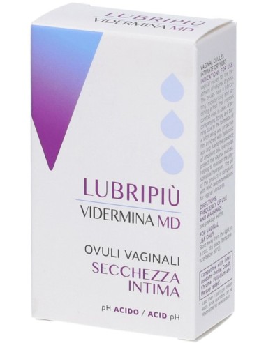 Vidermina Lubripiù 10 Ovuli Vaginali