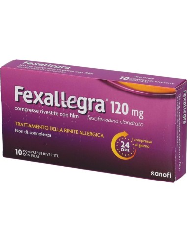 Fexallegra 10 Compresse Rivestite 120mg